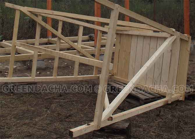 Дорабатываем строительные козлы.